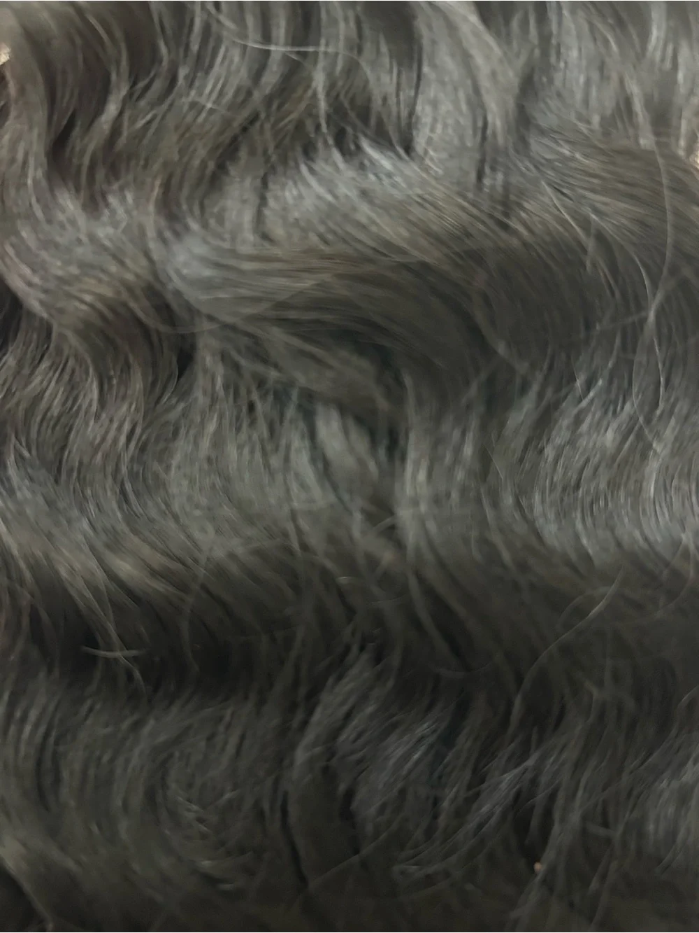 Janet Collection Human Hair European Curl Extensions 12” - Color 1B